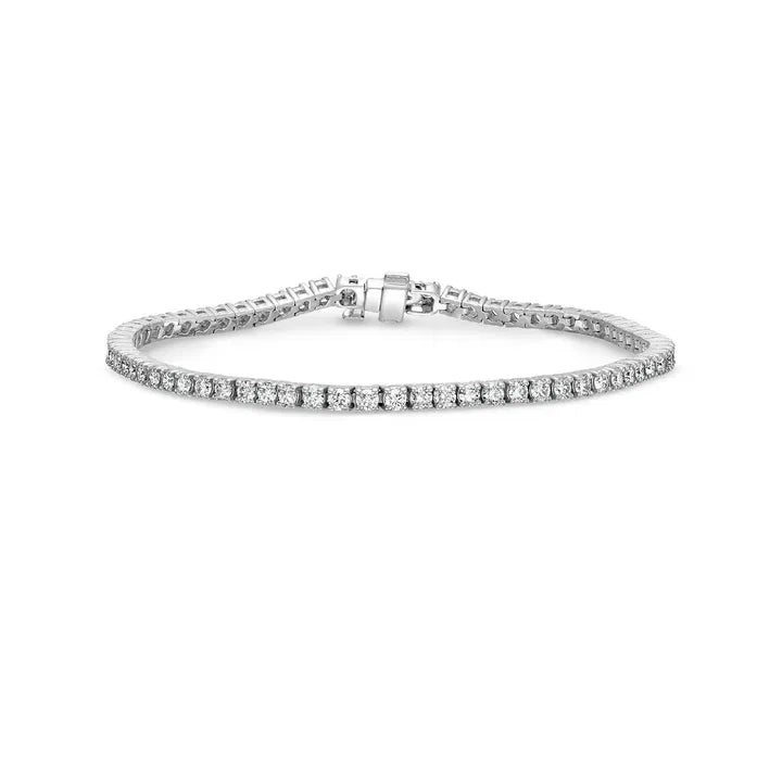 Bella Oro 14K Tennis Bracelet — Lab-Grown Diamonds (GH/SI1–SI2)